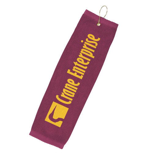 Tri-Fold Cotton Golf Towel Main Image