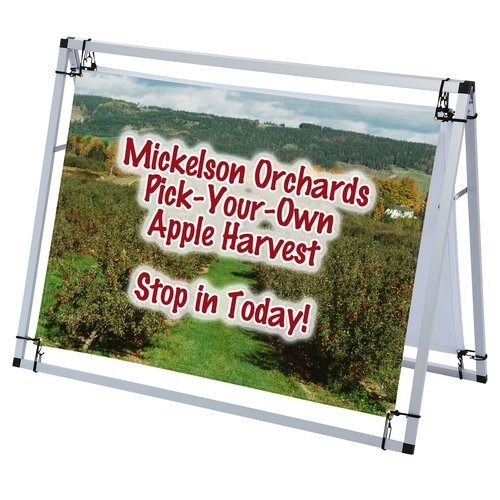 A-Frame Pro Outdoor Banner Sign - 4 feet Main Image