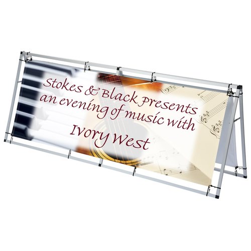 A-Frame Pro Outdoor Banner Sign - 8 feet Main Image