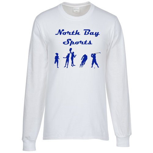 Everyday Cotton LS T-Shirt - White - Screen Main Image