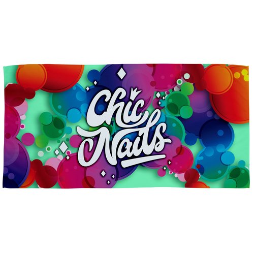 SubliPlush Velour Beach Towel - 30 inches x 60 inches Main Image