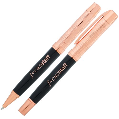 Dayton Twist Metal Pen & Rollerball Pen Set Main Image