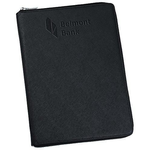 Toscano Leather RFID Zippered Padfolio Main Image