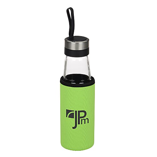 Glass Bottle with Koozie® Kooler Wrap - 16 oz. - Closeout Main Image