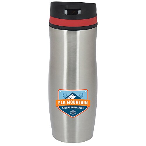 Persona Wave Vacuum Tumbler - 14 oz - Full Colour Main Image