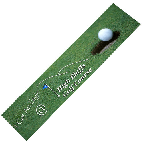 Removable Vinyl Bumper Sticker - 3-3/4" x 15" - Full Colour Main Image