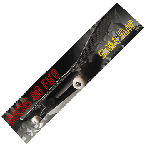 Removable Vinyl Bumper Sticker - 3" x 11-1/2" - Full Colour Main Image