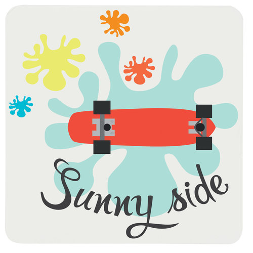 Full Colour Sticker - Square - 4" x 4" - Round Corners Main Image