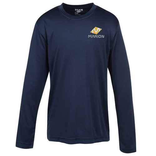 Zone Performance Long Sleeve Tee - Youth - Embroidered Main Image
