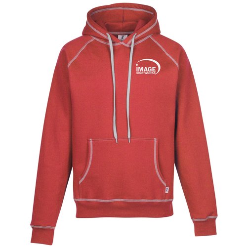 King Athletics Contrast Stitch Hooded Sweatshirt - Screen Main Image