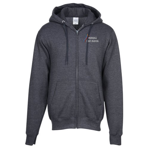 Everyday Full-Zip Hooded Sweatshirt - Embroidered Main Image