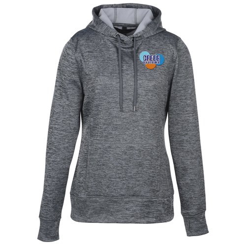 Dynamic Heather Performance Hoodie - Ladies' Main Image