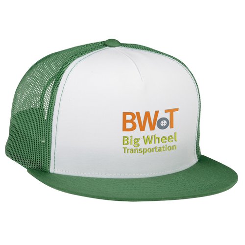 Yupoong Five Panel Meshback Cap Main Image