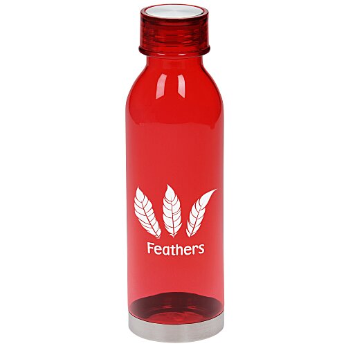 Pop of Silver Tritan Water Bottle - 26 oz. - Closeout Main Image