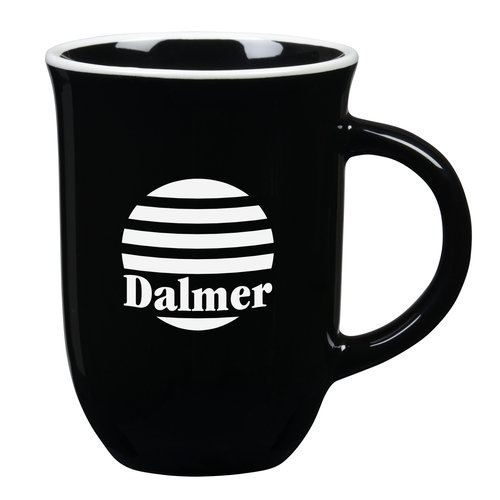 Colour Rim Ceramic Mug - 11 oz. Main Image