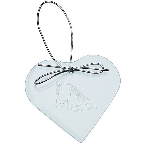 Jade Crystal Ornament - Heart Main Image