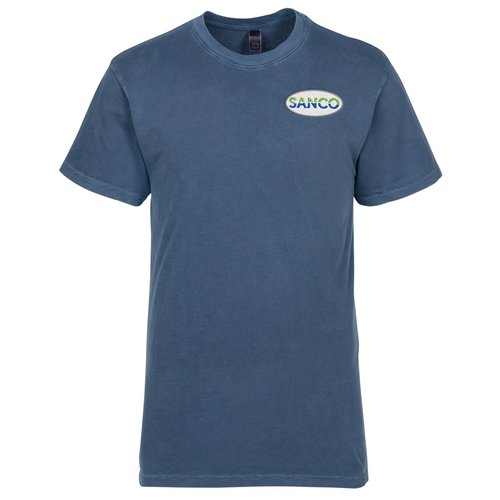 Next Level Inspired Dye Cotton Tee - Embroidered Main Image