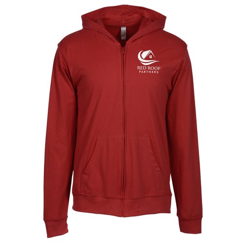Next Level Premium Sueded Full-Zip Hoodie - Screen Main Image