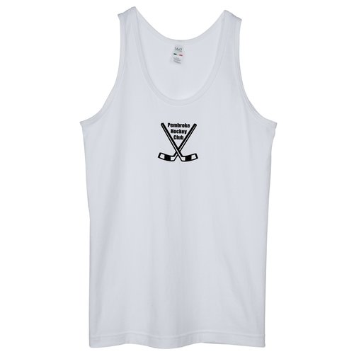 M&O Fine Jersey Tank - White - Screen Main Image