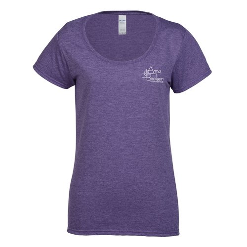 Gildan Softstyle Scoop Neck T-Shirt - Ladies' - Colours - Screen Main Image