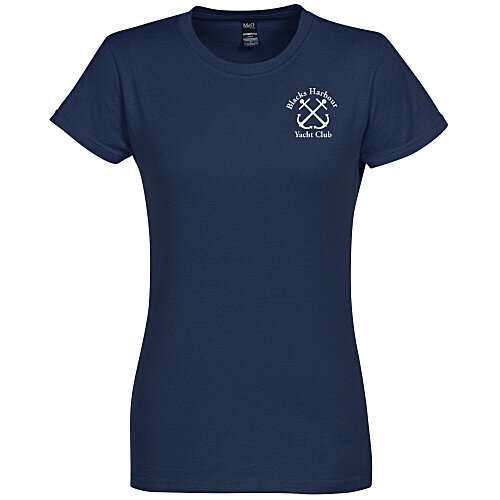 M&O Fine Jersey T-Shirt - Ladies' - Colours - Screen Main Image