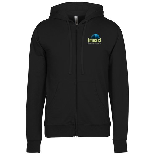Next Level French Terry Full-Zip Hoodie - Embroidered Main Image