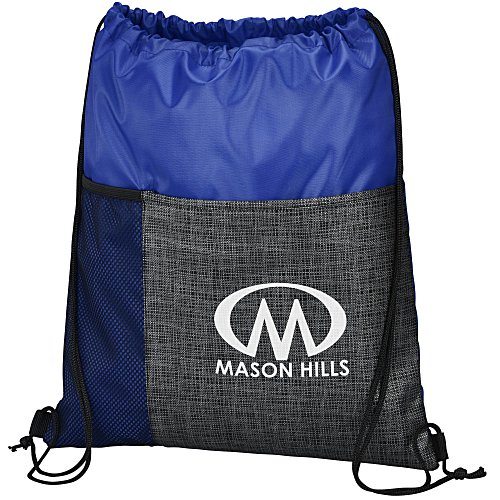 Etched Pocket Drawstring Sportpack Main Image