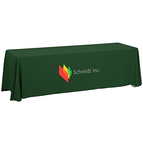 Serged Closed-Back Table Throw - 8 feet Main Image