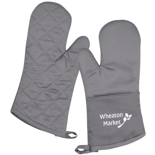 Quilted Cotton Oven Mitt Main Image