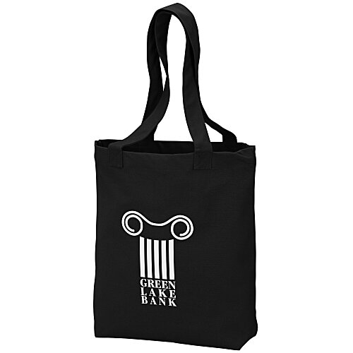 Peached 12-oz Cotton Tote Main Image