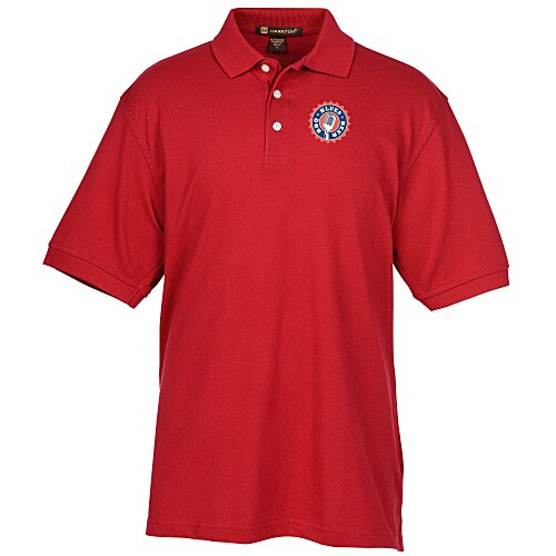Harriton 9.3 oz. Easy Blend Polo - Men's - Full Colour Main Image