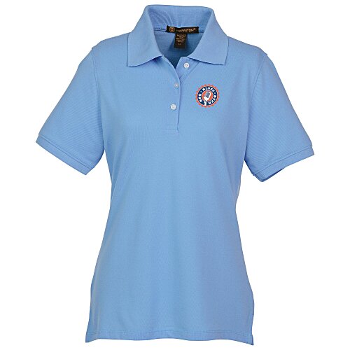 Harriton 9.3 oz. Easy Blend Polo - Ladies' - Full Colour Main Image