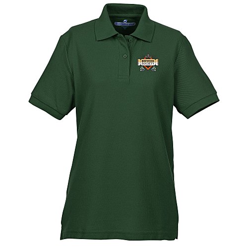 Soft Touch Pique Sport Shirt - Ladies' - Full Colour Main Image