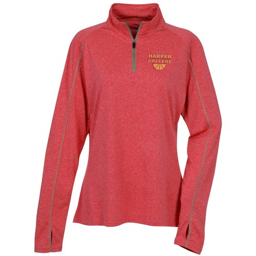 Taza 1/4-Zip Performance Pullover - Ladies' - 24 hr Main Image