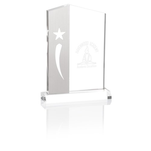 Metallic Shooting Star Acrylic Award Main Image