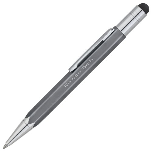 Hexagon Ballpoint Pen and Stylus - Closeout Main Image