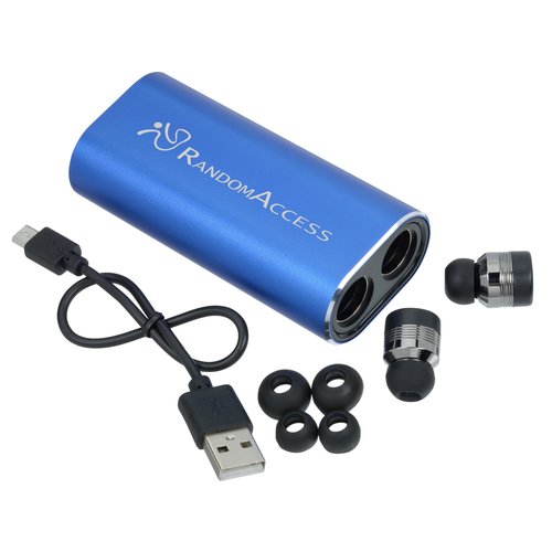 Rockvale True Wireless Ear Buds with Power Bank - 2000 mAh Main Image