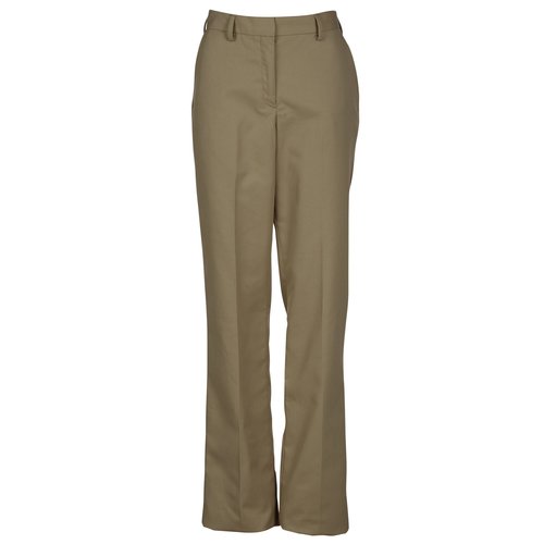 Poly/Cotton Flat Front Transit Pants - Ladies' Main Image