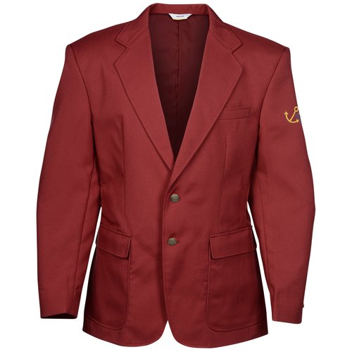 Polyester Single Breasted Suit Coat - Men's Main Image