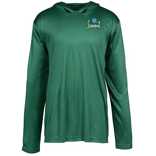 Zone Performance Hooded Tee - Men's - Embroidered Main Image