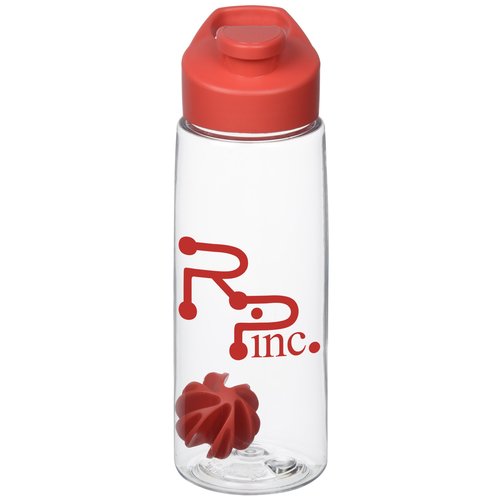 Clear Impact Flair Bottle with Flip Carry Lid - 26 oz - Shaker Main Image