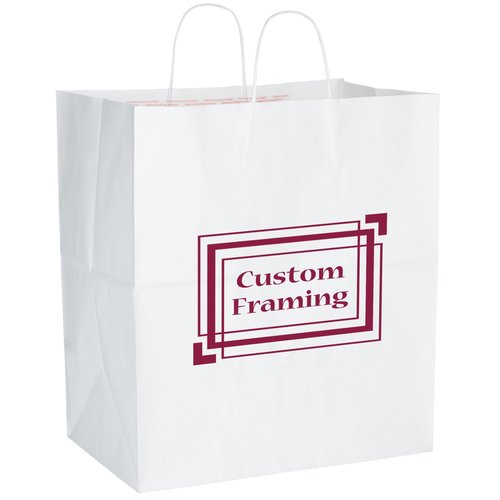 Sealable Paper Shopper - 16-1/4" x 14-1/2" Main Image