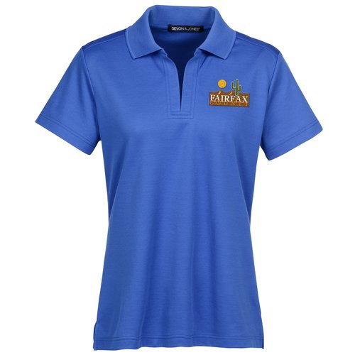 CrownLux Performance Plaited Polo - Ladies' Main Image