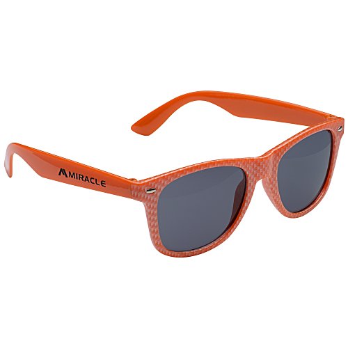 Carbon Fibre Pattern Sunglasses Main Image