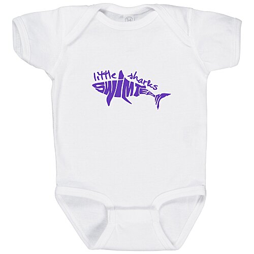 Rabbit Skins Infant Onesie - White - Screen Main Image