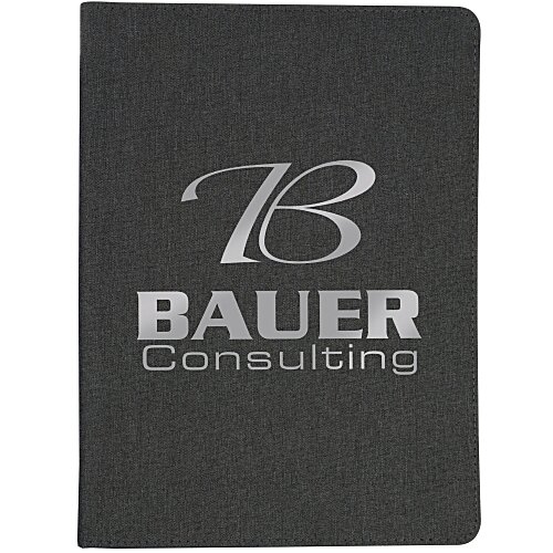 Heathered Padfolio with Notepad Main Image