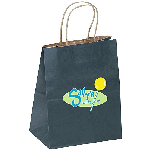 Matte Shopping Bag - 10-3/4" x 8" – Coloured – Full Colour Main Image