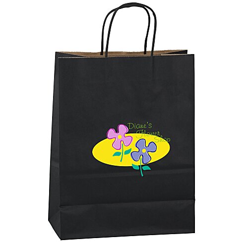 Matte Shopping Bag - 13" x 10" - Coloured - Full Colour Main Image