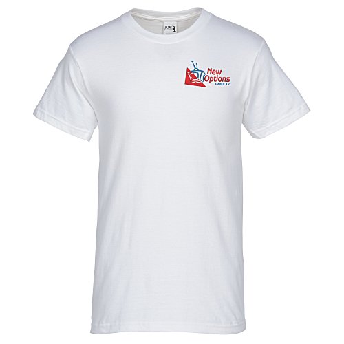 Gildan Hammer T-Shirt - White - Embroidered Main Image
