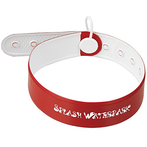 Vinyl Locking Wristband Main Image